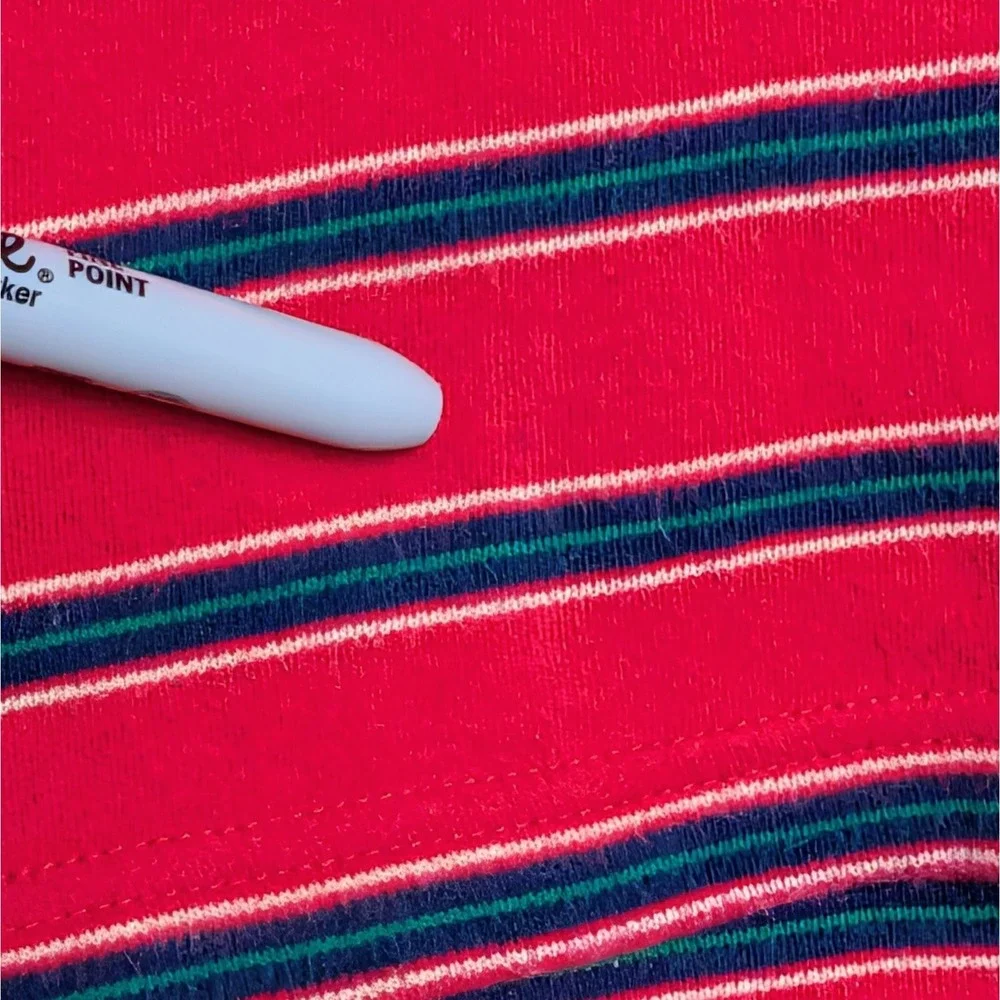 VTG Polo Ralph Lauren 80s USA Striped‎ Cotton Polo Shirt Boys Size 5